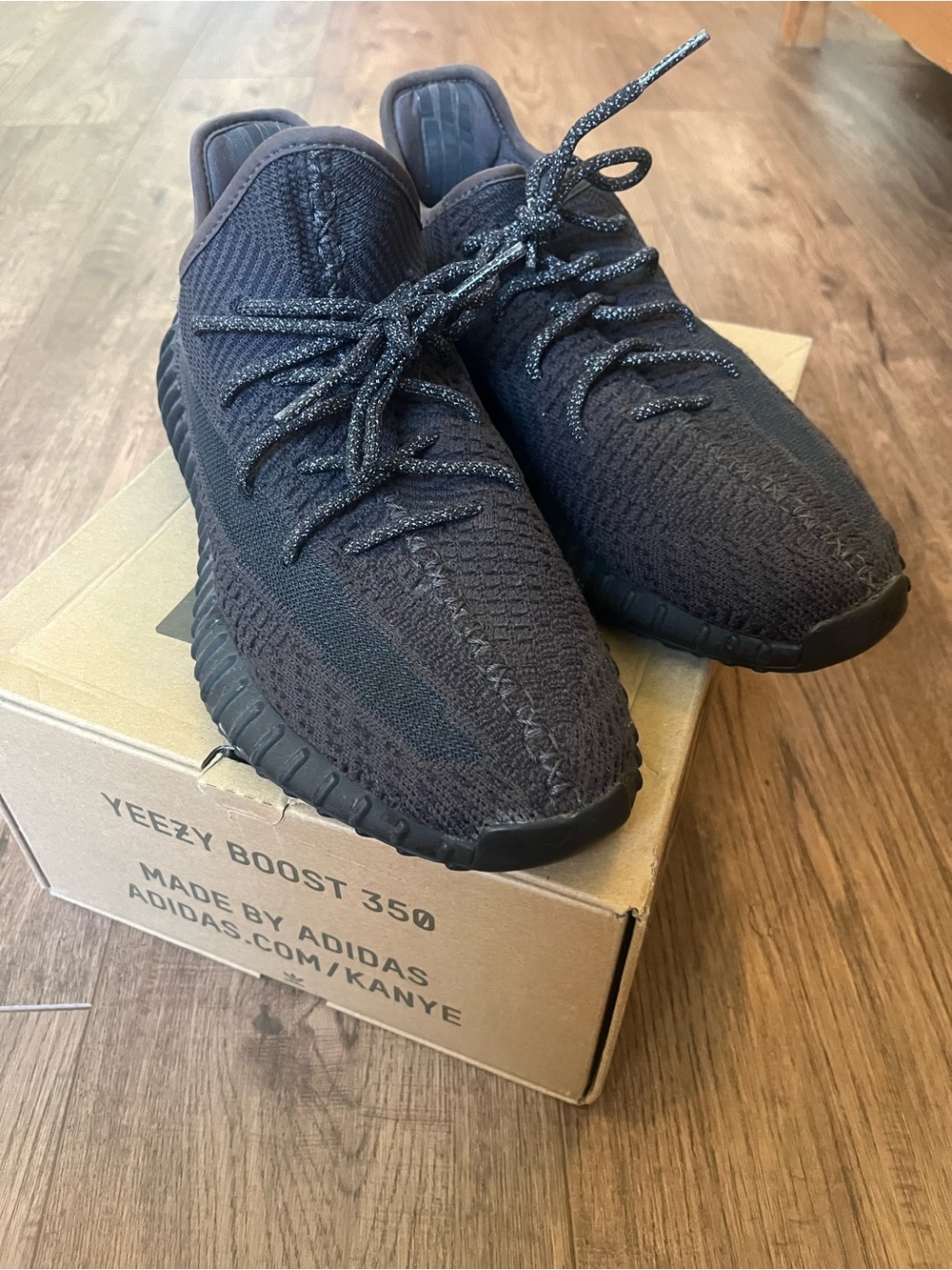 adidas Yeezy Boost 350 V2 Static Black Men’s Sneakers